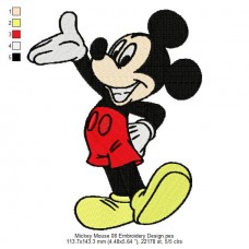 Mickey Mouse 08 Embroidery Design